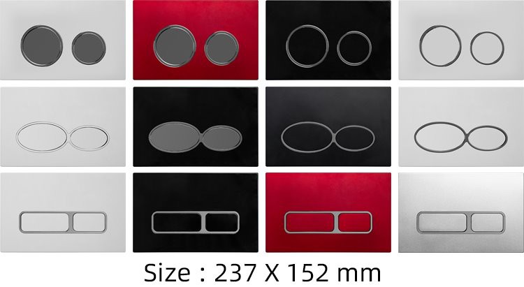 Hidden Water Tank Button Panel