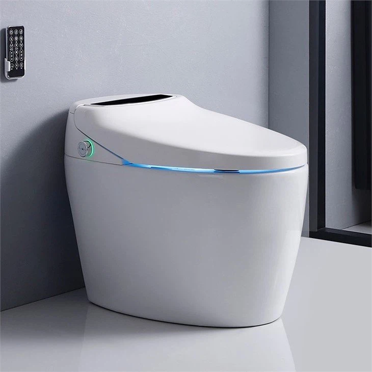 Toilet without water tank