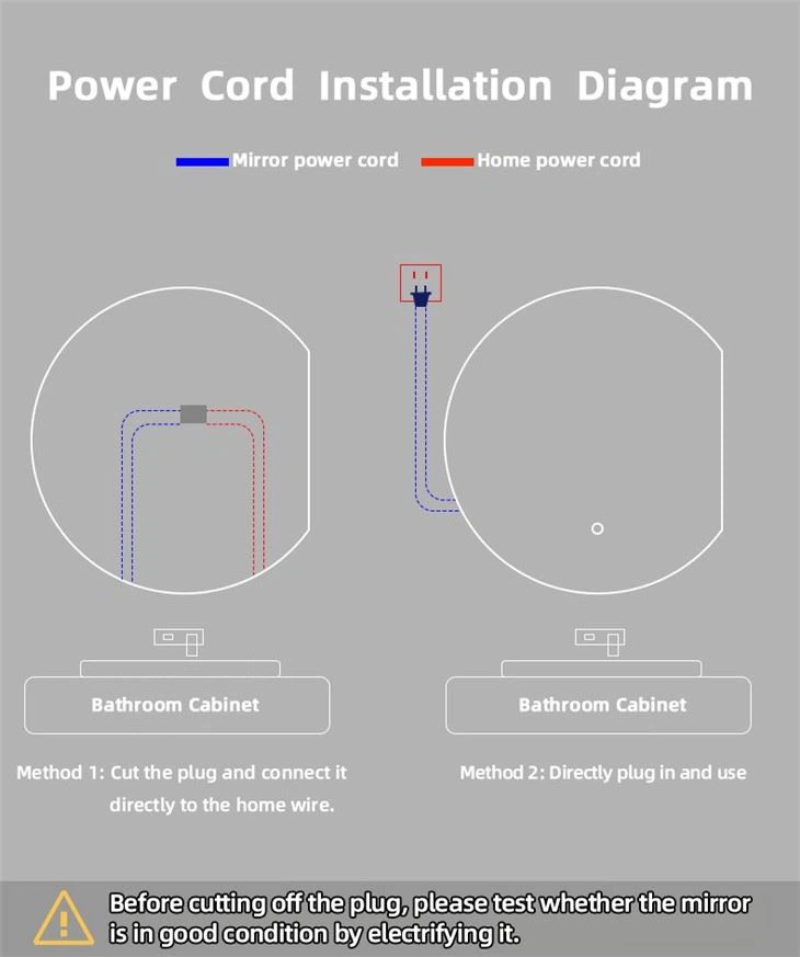 Luminous Moon Mirror