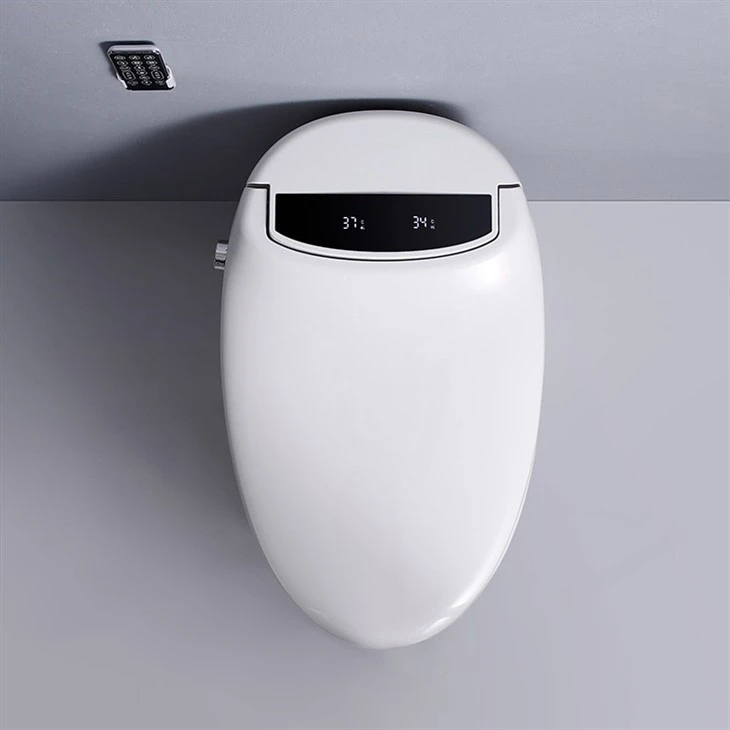 bariatric in toilet bidet with remote elongated